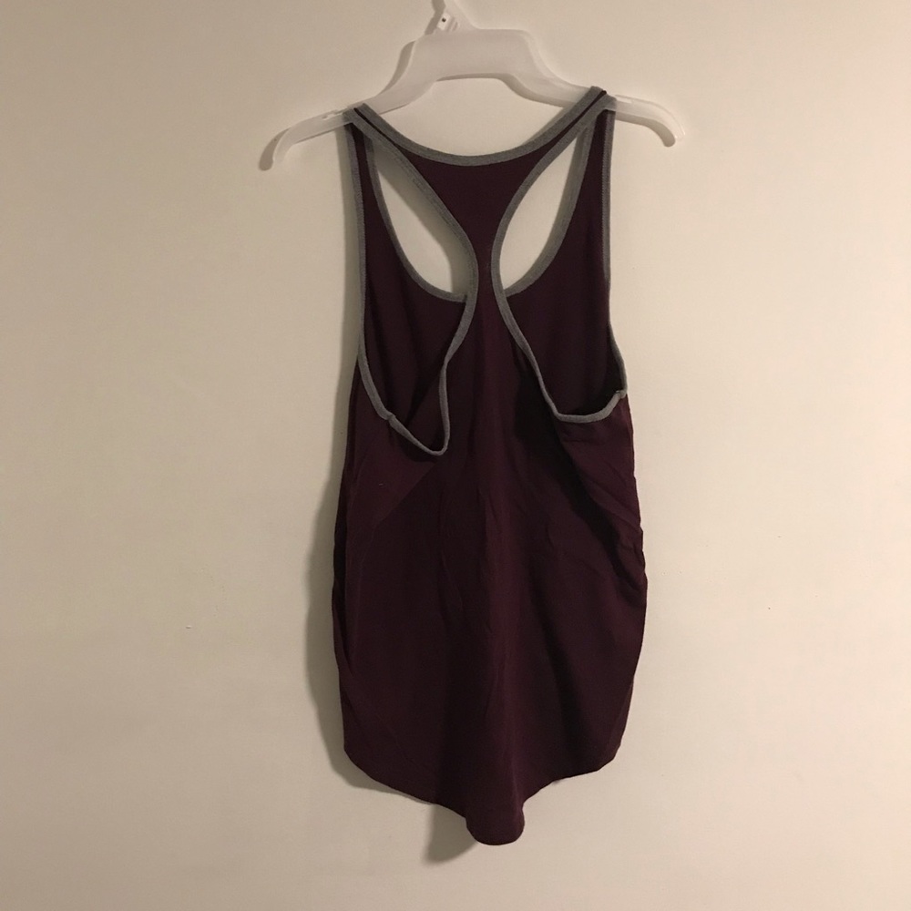 Maroon Racerback Tank Top - Picture 2 of 3
